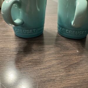 Le Creuset Turquoise Espresso Cups